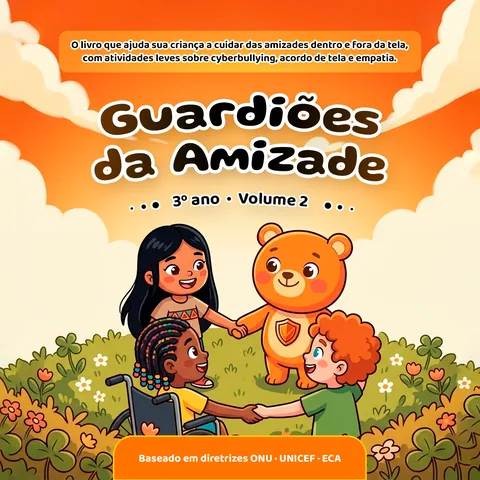 Capa — Coragi 3º Ano, Volume 2